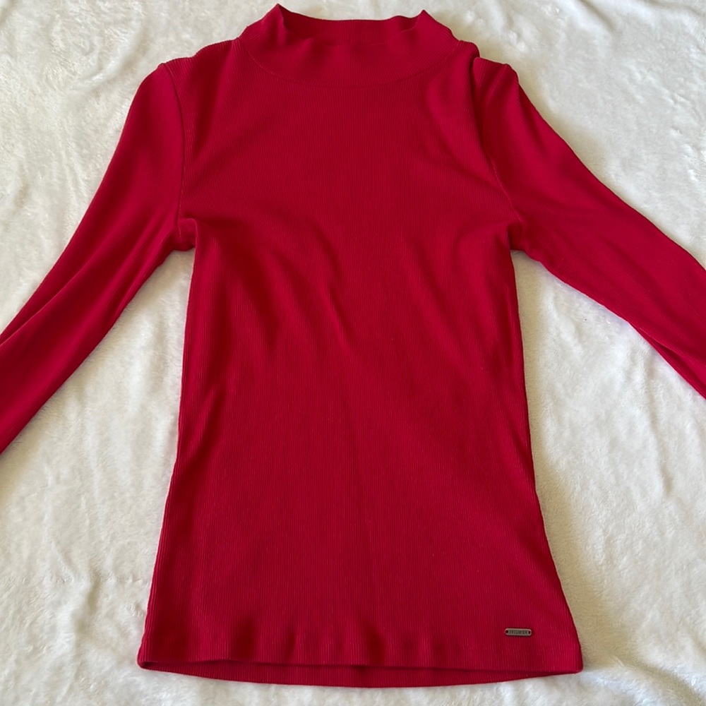 Longsleeve turtleneck red